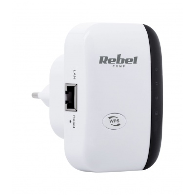 WiFi Extender-zosilňovač bezdrôtovej Wi-Fi siete REBEL WiFi Extender-zosilňovač bezdrôtovej Wi-Fi siete REBEL