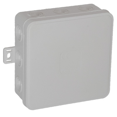 Rozvodná krabica CLICK 12P 100x100x41mm biela IP54 Rozvodná krabica CLICK 12P 100x100x41mm biela IP54