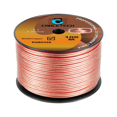 Kábel REPRO. 2x 4,0mm CU(100m) Kábel REPRO. 2x 4,0mm CU(100m)