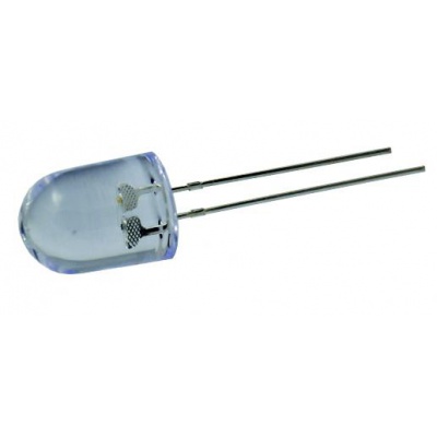 LED 10mm vysokos-modrá 4000mcd LED 10mm vysokos-modrá 4000mcd