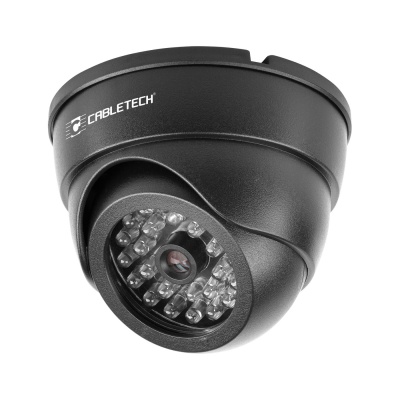 Atrapa kamery kupolová s LED DK-3 Cabletech Atrapa kamery kupolová s LED DK-3 Cabletech