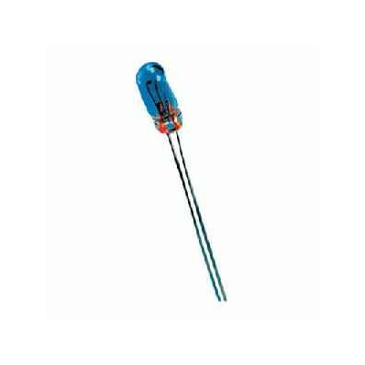 Žiarovky 6V/50mA modra 8x3mm Žiarovky 6V/50mA modra 8x3mm