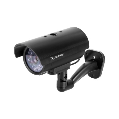Atrapa kamery tubusová s LED DK-10 Cabletech