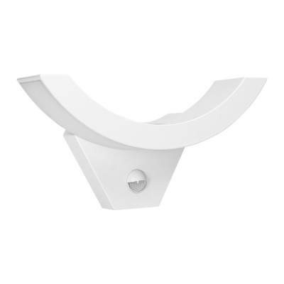 LED svietidlo SPINEL 10W senzor pohybu IP54 biele