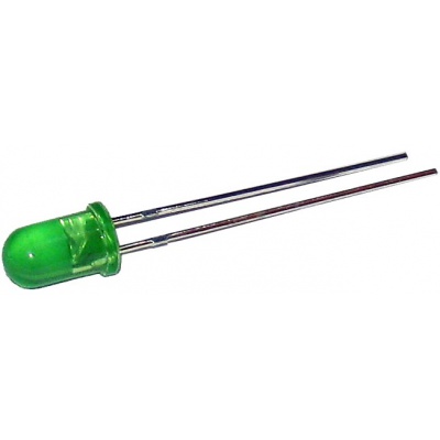 LED 3mm obyčajna zelena(100ks) LED 3mm obyčajna zelena(100ks)
