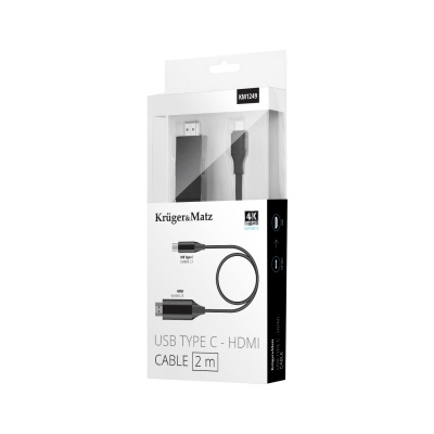 Kábel HDMI-USB typu C 2m Kruger&Matz Basic Kábel HDMI-USB typu C 2m Kruger&Matz Basic