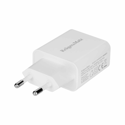 Sieťová nabíjačka USB 18W Quick Charge 3.0 Kruger&Matz Sieťová nabíjačka USB 18W Quick Charge 3.0 Kruger&Matz