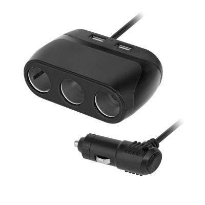 Autoadaptér napájací 3x zásuvka+USB 3100mA Autoadaptér napájací 3x zásuvka+USB 3100mA