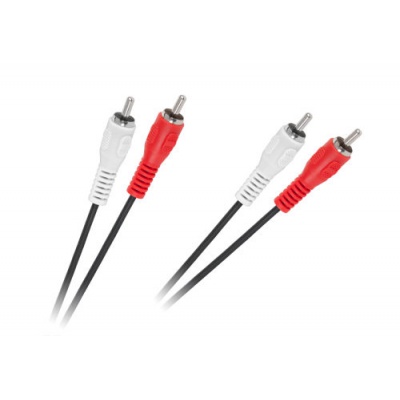 Kábel RCA 2x - RCA 2x, 1,8m Kábel RCA 2x - RCA 2x, 1,8m