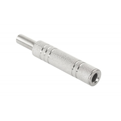 Konektor Jack 6,3mm zásuv. stereo kov Konektor Jack 6,3mm zásuv. stereo kov