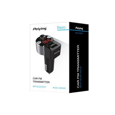 AUDIO FM MP3 vysielač s bluetooth (2xUSB) PEIYING AUDIO FM MP3 vysielač s bluetooth (2xUSB) PEIYING