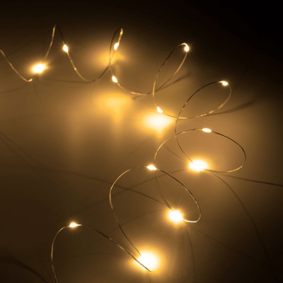 Dekoratívna reťaz 50 mini LED, teplá biela REBEL Dekoratívna reťaz 50 mini LED, teplá biela REBEL