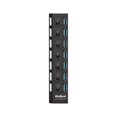 HUB USB 3.0 7 portový Rebel HUB USB 3.0 7 portový Rebel