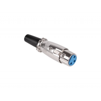 Konektor XLR (Canon) zásuv. kov. Konektor XLR (Canon) zásuv. kov.