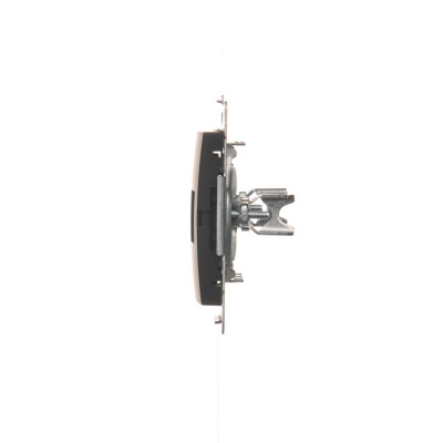 Kryt zásuvky 2x RJ45/RJ12 Simon 54 premium čierna matná