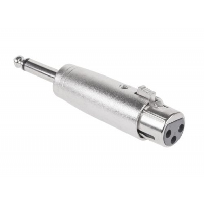 Redukcia Jack 6,3 - XLR zásuv. Redukcia Jack 6,3 - XLR zásuv.