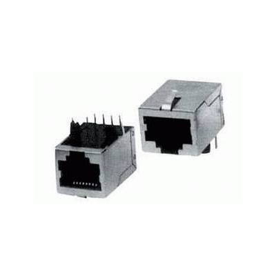Konektor RJ45 (8P8C) do DPS tienený Konektor RJ45 (8P8C) do DPS tienený