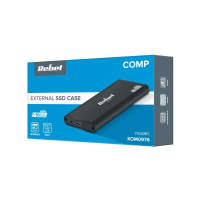 Box na disk SSD M2 USB typ C 3.0 Rebel hliníkový Box na disk SSD M2 USB typ C 3.0 Rebel hliníkový