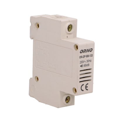 Zvonček na DIN lištu 230V, 80dB
