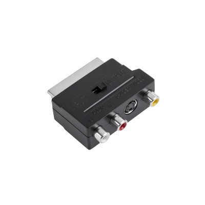 Redukcia SCART - 3x RCA + SVHS Redukcia SCART - 3x RCA + SVHS