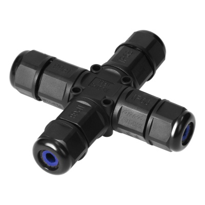 Káblová spojka 4-cestná IP68, 3 x 4mm2, 450V Káblová spojka 4-cestná IP68, 3 x 4mm2, 450V