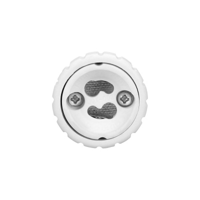 Adaptér pätice žiarovky E14 / GU10 Adaptér pätice žiarovky E14 / GU10