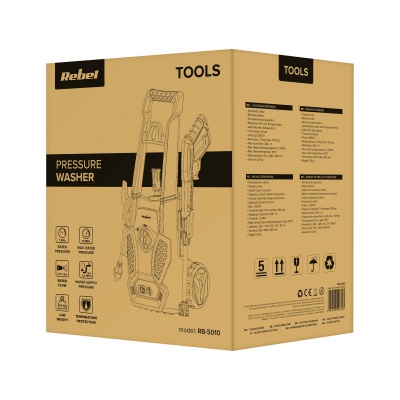 Vysokotlakový čistič LT303 1200W REBEL