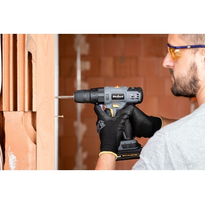 Akumulátorový vŕtací skrutkovač s príklepom 20V 2Ah REBEL TOOLS