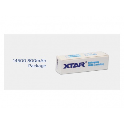 Akumulátor XTAR 14500 800mAh 1ks