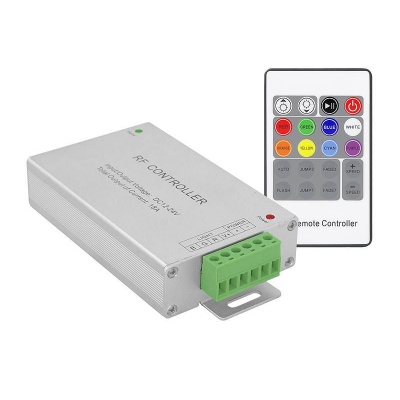 Regulátor pre RGB LED pásy, rádiový, 24A