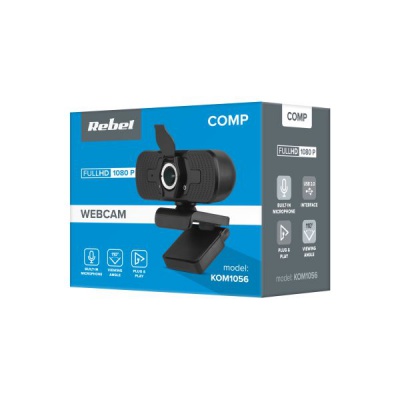 Webkamera s rozlíšením Full HD 1080p Rebel Webkamera s rozlíšením Full HD 1080p Rebel