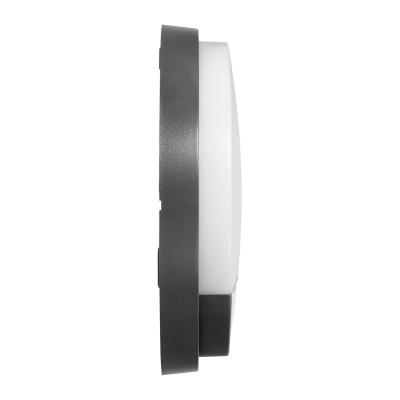 LED svietidlo AGAT 10W, senzor pohybu, IP54, 4000K, grafit
