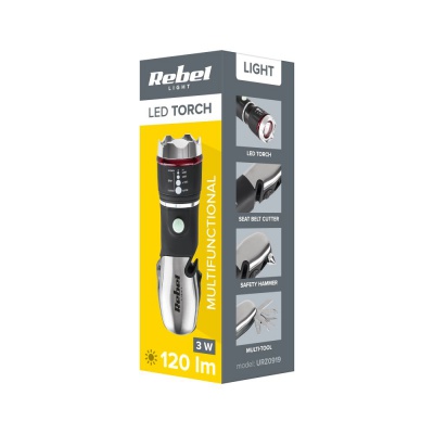 LED svietidlo ručné 3W Rebel LED svietidlo ručné 3W Rebel