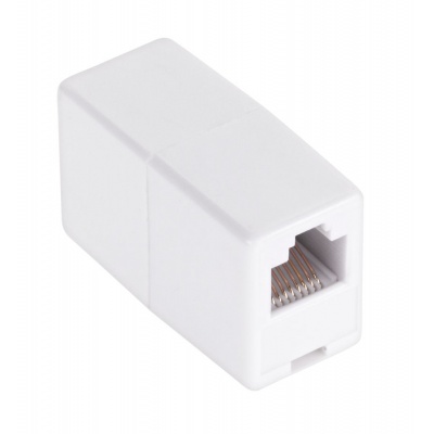 Tel. redukcia 8P8C - spojka RJ45 Tel. redukcia 8P8C - spojka RJ45