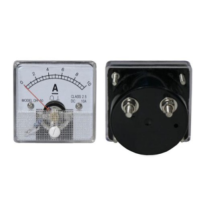 AMPÉRMETER analógový 10A AMPÉRMETER analógový 10A