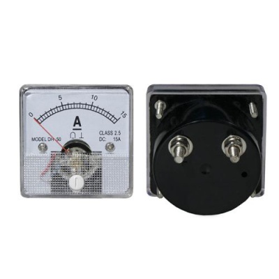 AMPÉRMETER analógový 15A AMPÉRMETER analógový 15A