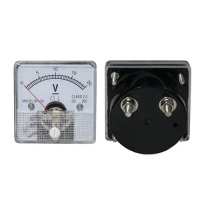 VOLTMETER - analogovy 20V VOLTMETER - analogovy 20V