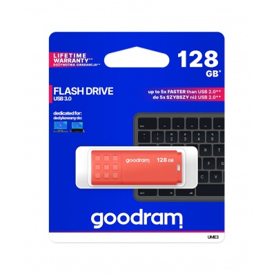 USB kľúč 128GB 3.0 Goodram oranžový USB kľúč 128GB 3.0 Goodram oranžový