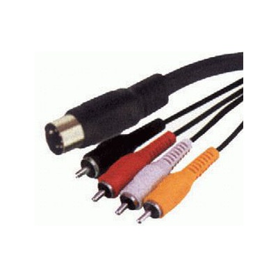 Kábel DIN5 - RCA 4x, 1,8m Kábel DIN5 - RCA 4x, 1,8m