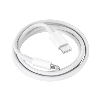 Kábel USB C - Lightning Apple iPhone 1m biely REBEL