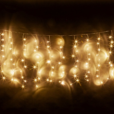 Svetelný záves 5m (330LED) teplý biely, IP44, spojovateľný Svetelný záves 5m (330LED) teplý biely, IP44, spojovateľný
