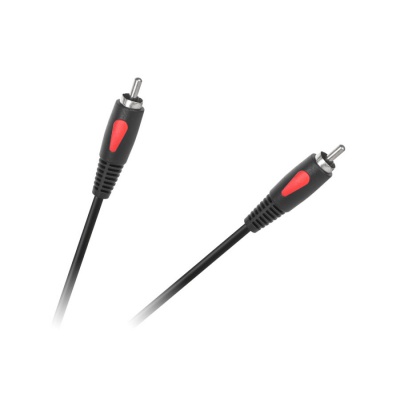 Kábel RCA 1x - RCA 1x, 0,5m Eco-line Kábel RCA 1x - RCA 1x, 0,5m Eco-line