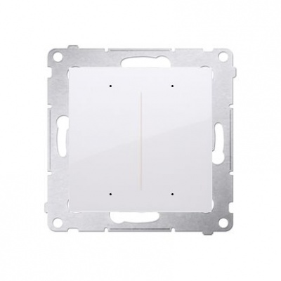 Tlačidlový ovládač osvetlenia SWITCH 2 Wi-Fi biely Simon 54 GO