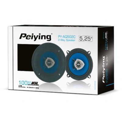 Auto reproduktory Peiying PY-AQ502C 5" koaxiálne 100W Auto reproduktory Peiying PY-AQ502C 5" koaxiálne 100W