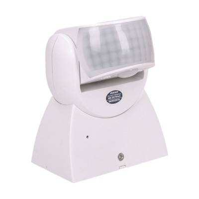 Detektor pohybu PIR, 360/180 st., 230V, IP65, biely