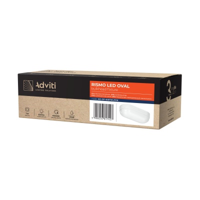 LED svietidlo RISMO OVAL 7W,  IP65