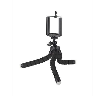 Držiak tripod/statív pre smartfón, kameru čierny Kruger&Matz Držiak tripod/statív pre smartfón, kameru čierny Kruger&Matz