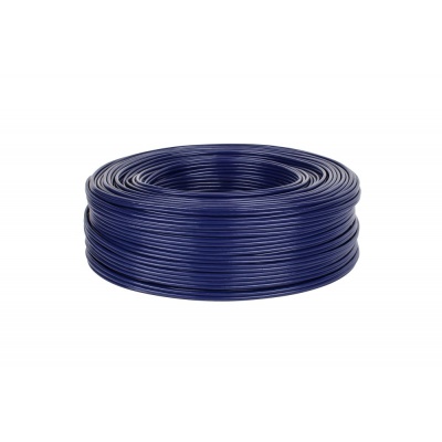 Kábel tienený 2x4mm-modrý (100m) Kábel tienený 2x4mm-modrý (100m)