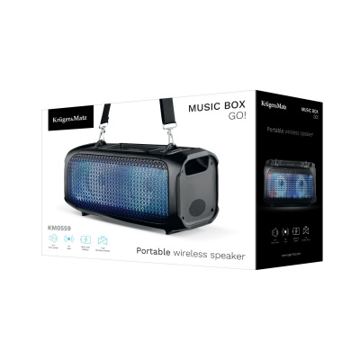 Prenosný reproduktor Kruger&Matz Music Box GO