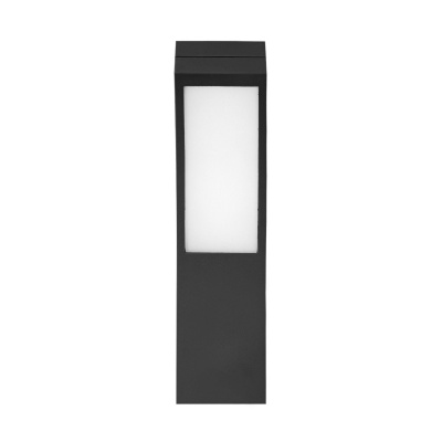 LED svietidlo PIRYT, 10W, 800lm, IP54, 4000K, čierne